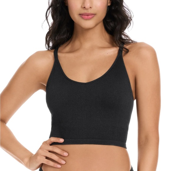 Lemon - Women’s 2-pack Ribbed Yoga Bra - Picture 5 of 9